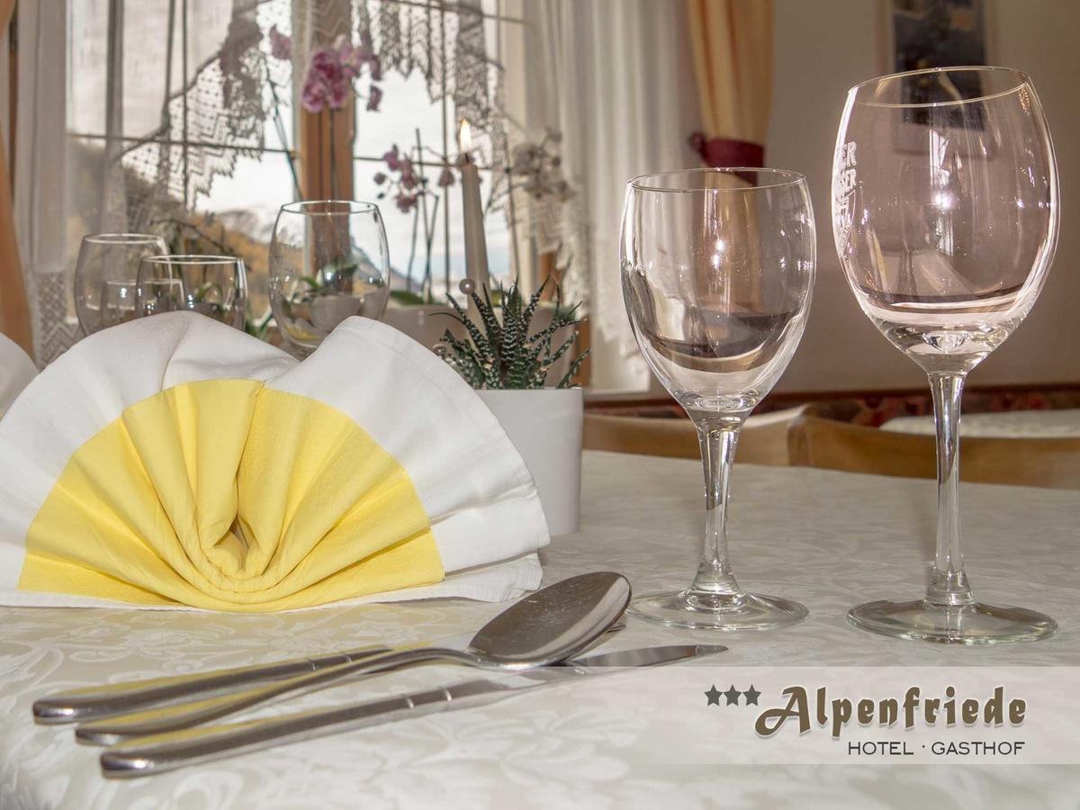 Hotel Alpenfriede Curon Venosta Esterno foto